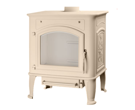 Печь-камин LISEO (ЛИСЕО) PREMIUM LUX BEIGE БЕЖЕВАЯ