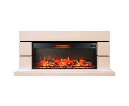 Камин InterFlame Норд бежевый с Foton 42 Камин InterFlame Норд бежевый с Foton 42