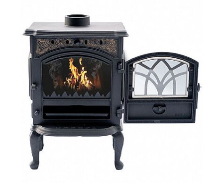 Печь-камин чугунная НМК Сибирь-7