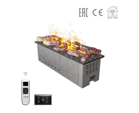 Паровой камин Airtone VEPO 800 с дровами