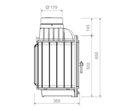 Топка Nordflam Corno