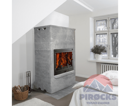 Камин Pirocks Саймо (талькохлорит) с топкой Atina