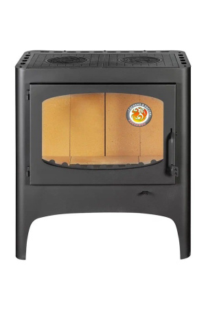 Печь ЭкоКамин Бавария Эко с плитой две конфорки