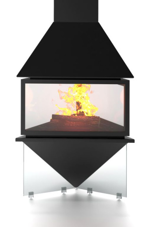 Камин подвесной DELTA