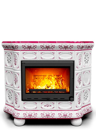 Печь-камин КимрПечъ Медальон Угловой - Сакура