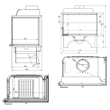 Топка KFD ECO iLux 90 R
