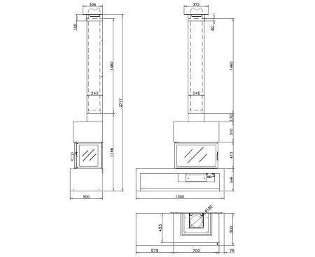 Камин Rocal LL CALOR LL-15D