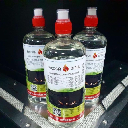 Биотопливо для биокамина "Русский огонь" 3 л