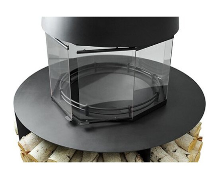 Камин Fireplace 29 с остеклением