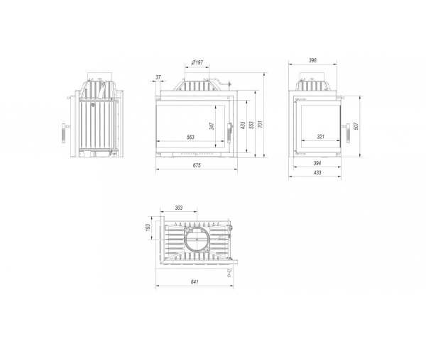 Топка Kratki SIMPLE/M/S/L/BS