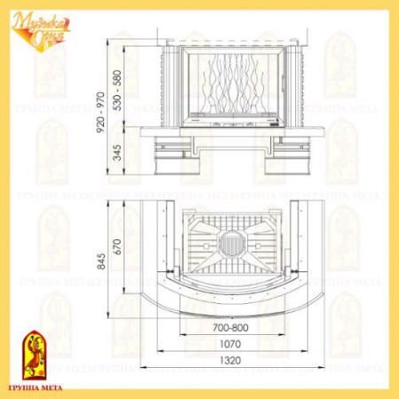 Облицовка Мета Рондо 700/800