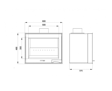 Топка КимрПечъ Ладья 600 Топка КимрПечъ Ладья 600