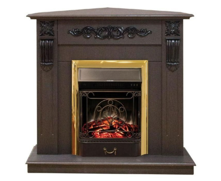 Камин RealFlame Dominica Corner DN с Majestic s Lux BR Камин RealFlame Dominica Corner DN с Majestic s Lux BR