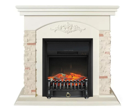 Камин RealFlame NEAPOLIS WT с Fobos Lux Black Камин RealFlame NEAPOLIS WT с Fobos Lux Black