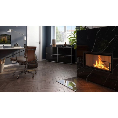 Топка SPARTHERM Linear 4S Varia AS светлый шамот