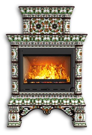 Печь камин КимрПечь Кострома Пристенный Двухъярусный Ноябрь