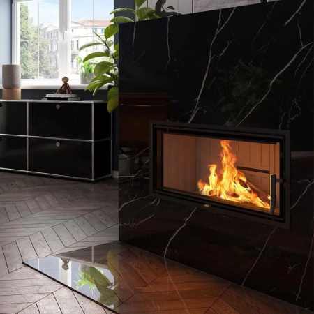 Топка SPARTHERM Linear 4S Varia AS светлый шамот