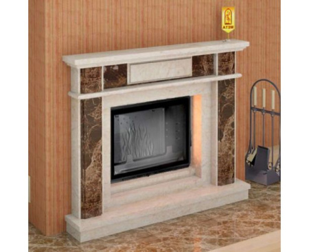 Камин Мета Валенсия 700 с топкой Фортуна 714