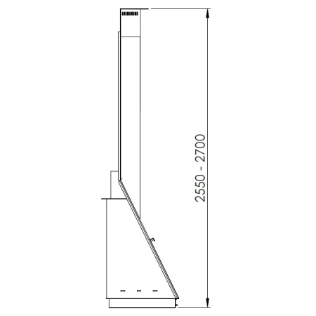 Камин Traforart FOXI RINCON подвесной чёрный Камин Traforart FOXI RINCON подвесной чёрный