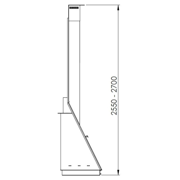 Камин Traforart FOXI RINCON подвесной чёрный Камин Traforart FOXI RINCON подвесной чёрный