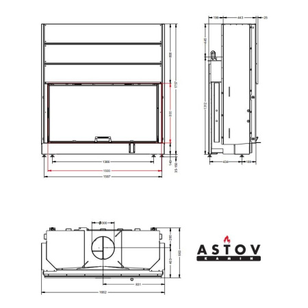 Топка Астов (Astov) ПС 15080