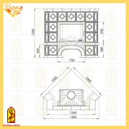 Облицовка Мета Унисон угловая