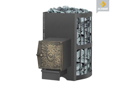 Печь Везувий СКИФ СТАНДАРТ 22 ДТ-4 с теплообменником