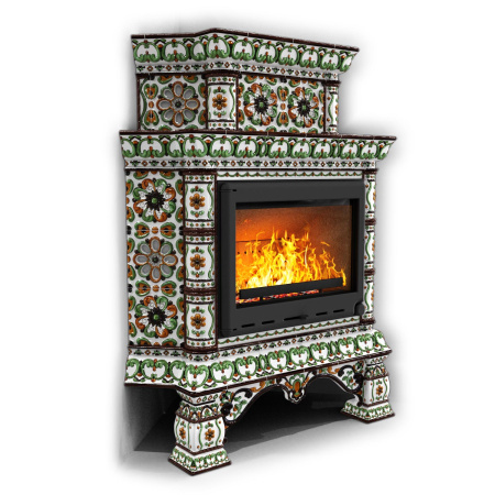 Печь камин КимрПечь Кострома Угловой Двухъярусный Ноябрь