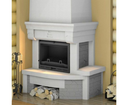 Камин Мета Аллегро правая с топкой Оптима 701Ш