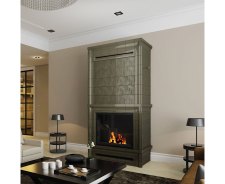 Камин Ceramica Сохо Графит