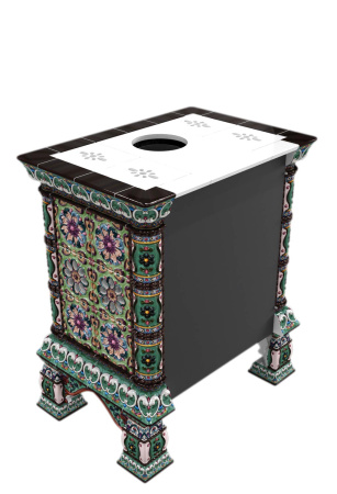 Печь камин КимрПечь Кострома Пристенный Апрель