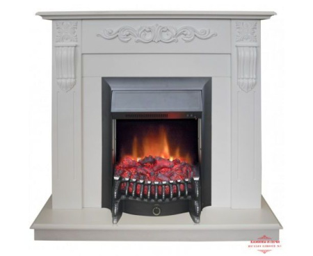 Камин RealFlame Dominica WT с Fobos Lux BL S