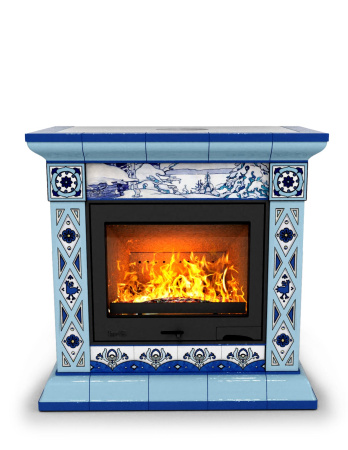 Печь камин КимрПечь Билибин Пристенный Зима