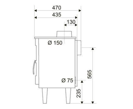 Печь Supra ALBAN