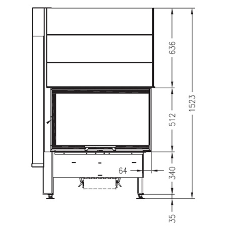 Топка Palazzetti Sunny Fire 80 DX