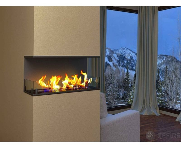 Биокамин ZeFire торцевой Standart 700