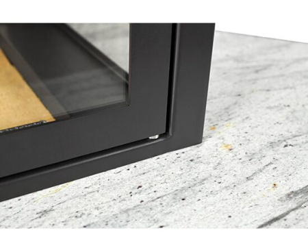 Камин Fireplace 23 угловой с остеклением