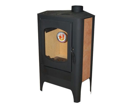 Печь ЭкоКамин Бавария Эко угловая с плитой