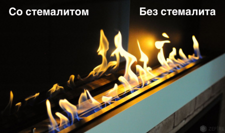 Биокамин ZeFire Orion 900 со стемалитом и стеклом Биокамин ZeFire Orion 900 со стемалитом и стеклом