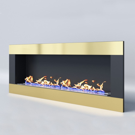 Биокамин "Русский огонь" Голд встраиваемый