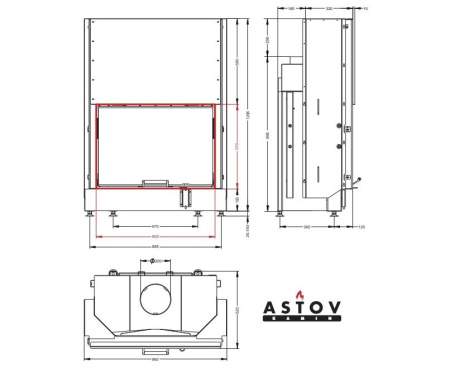 Топка Астов (Astov) ПС 8057