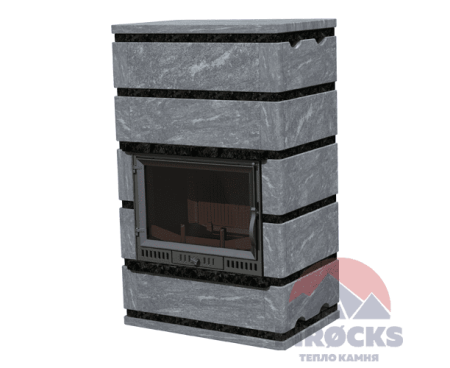 Камин Pirocks Копенгаген (талькохлорит) с топкой Atina Камин Pirocks Копенгаген (талькохлорит) с топкой Atina
