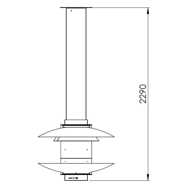 Камин Traforart Камин FANCY CENTRAL, подвесной, с декорирующим элементом, чёрный Камин Traforart Камин FANCY CENTRAL, подвесной, с декорирующим элементом, чёрный