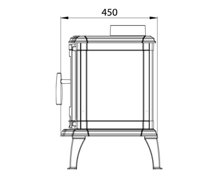 Печь Nordflam Oria