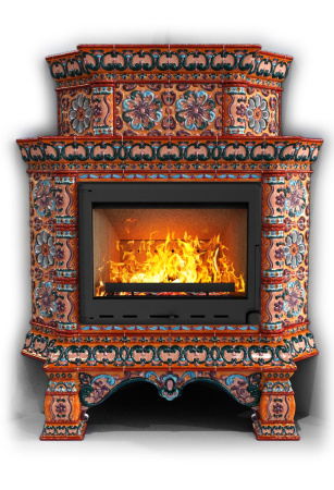 Печь камин КимрПечь Кострома Угловой Двухъярусный Сентябрь