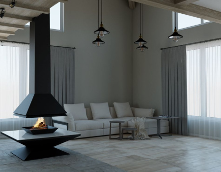 Камин островной CAN