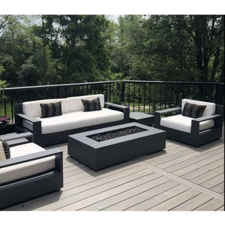 Стол-камин газовый