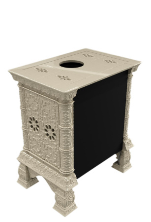 Печь камин КимрПечь Кострома Пристенный Ваниль