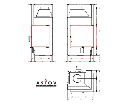 Топка Астов (Astov) П2С 600