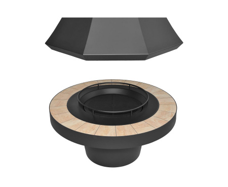 Камин Fireplace 13 островной